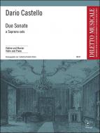 Due Sonate a Soprano solo in a und d 