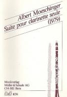 Suite pour clarinette seule 1979 