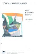 Drei Konzertetüden für Klavier 