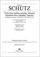 Verba mea auribus percipe; Quoniam ad te clamabo 