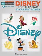 Easy Instrumental Play-Along: Disney for Alto Sax 