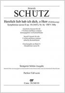 Herzlich lieb hab ich dich, o Herr (Frühfassung) SWV 348a 