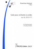 Suite pour orchestre à cordes op. 42 