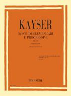 36 Studi Elementari e Progressivi Op. 20 