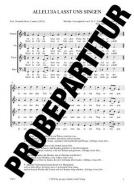 Alleluja lasst uns singen Standard