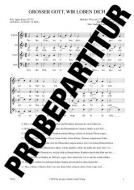 Großer Gott, wir loben dich Standard