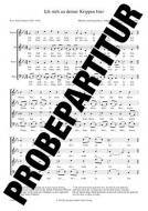 Ich steh an deiner Krippen hier Standard