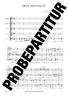 Sicut locutus est (Schlusssatz aus dem Magnificat) Standard