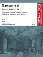 Sonata a cinque No. 1 D-Dur G 1 (Erstdruck) 