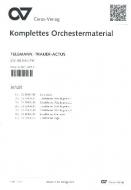 Trauer-Actus 'Ach, wie nichtig, ach wie flüchtig' 