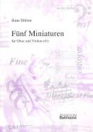 Fünf Miniaturen für Oboe und Violoncello 