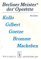 Berliner Meister der Operette 