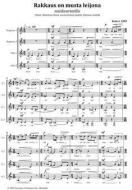 Rakkaus On Musta Leijona 