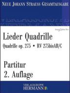Lieder Quadrille op. 275 RV 275bisAB/C 