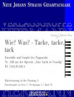 Tacke, tacke, tack, erst hack' ich fein RV 510A/B-16B.A 