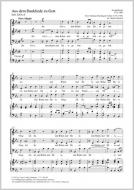 Aus dem Dankliede zu Gott 