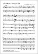 Man singet mit Freuden vom Sieg Standard