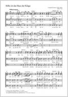 Stille ist das Haus der Klage KWV 7118 Standard