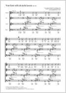 Von Gott will ich nicht lassen dorisch Standard