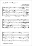 Wie schön leuchtet der Morgenstern Standard