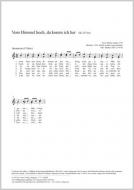 Vom Himmel hoch, da komm ich her Standard