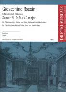 Sonata VI D-Dur aus Sechs Sonaten 