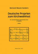 Deutsche Proprien zum Kirchweihfest 