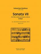 Sonata VII für Flöte, Violine und Basso continuo D-Dur 