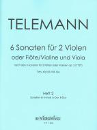 6 Sonaten op. 2 Band 2 (Neue Edition) 