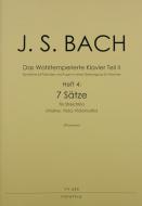 Das Wohltemperierte Klavier Teil 2 Heft 4 
