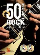 50 Ritmiche Rock Chitarra Gtr Bk/Cd 