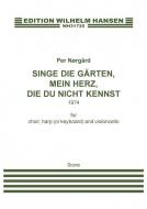 Norgard Singe Die Gärten... Sc 