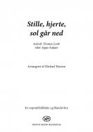 Stille, Hjerte, Sol Gar Ned 