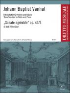 Sonate agreable d-Moll op. 43/3 op. 43/3 