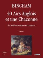 40 Airs Anglois et une Chaconne 