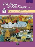 Folk Songs for Solo Singers Vol. 2 