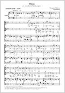 Messa per coro a due voci bianche e organo Standard