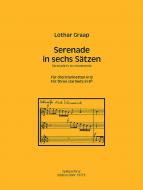 Serenade in sechs Sätzen 