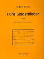 Fünf Galgenlieder 