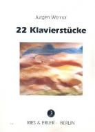 22 Klavierstücke 