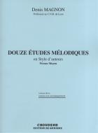 Douze Etudes Melodiques en Style d'Auteurs - Medium Level 