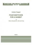 Four Sketches For A Sunset 