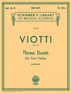 Three Duets For Two Violins Op. 29 