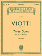 Three Duets For Two Violins Op. 29 
