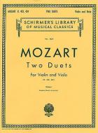 Two Duets for Violin and Viola K.423/424 