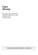 Segen - Blessing 