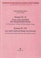 Kantate Nr.22 und Nr.238 