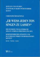 Er weiss jeden Ton singen zu lassen 