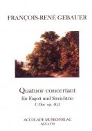 Quatuor concertant C-Dur op. 40,3 