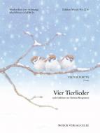 Vier Tierlieder 